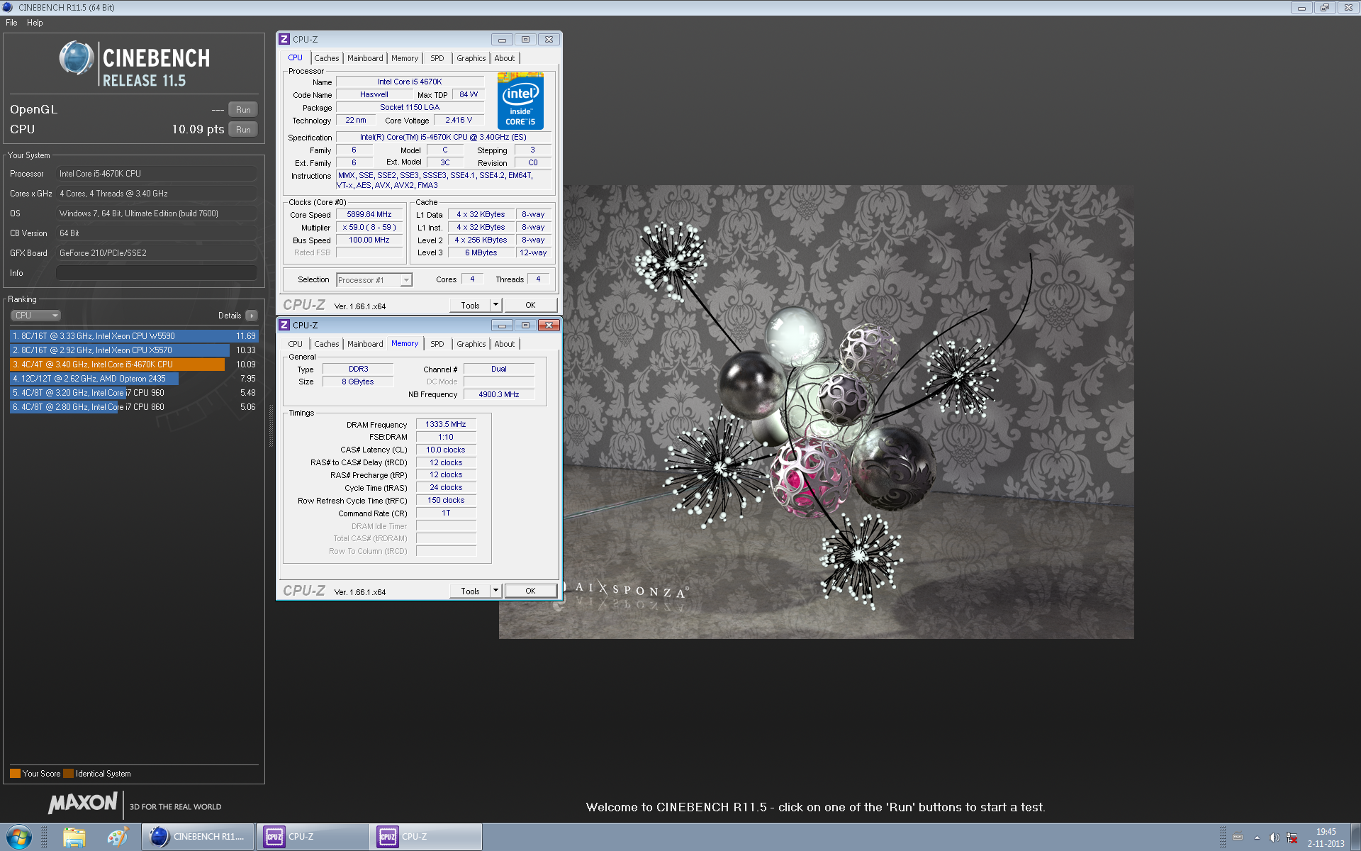 Heb Cpu Haswell LGA1150 Core i3/i5/i7 Overclock Topic #1 - Overclocking ...